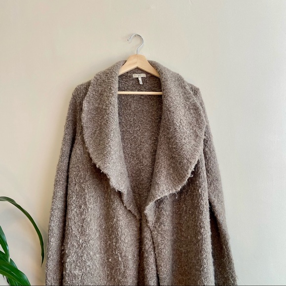 🍂 PERFECT FOR FALL: Joie Yanet Drape Front Long Cardigan - Picture 2 of 5